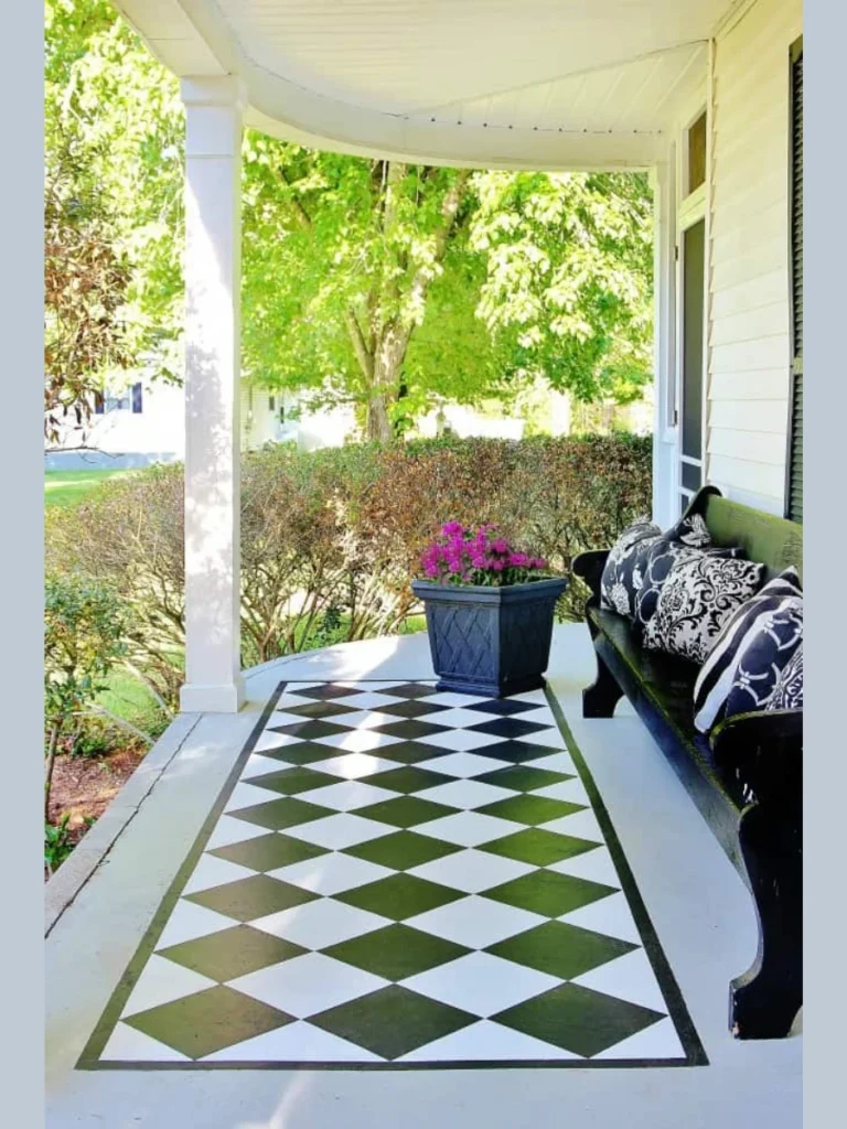 Painted Floor Cloths and Patterns