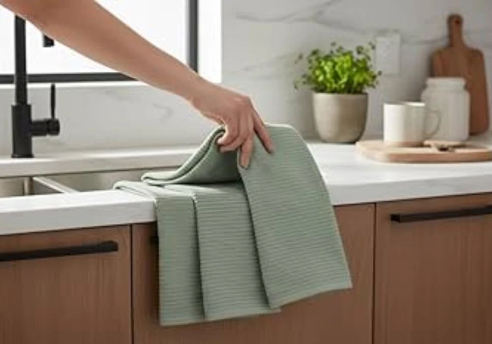 Switch to Light-Colored Kitchen Towels