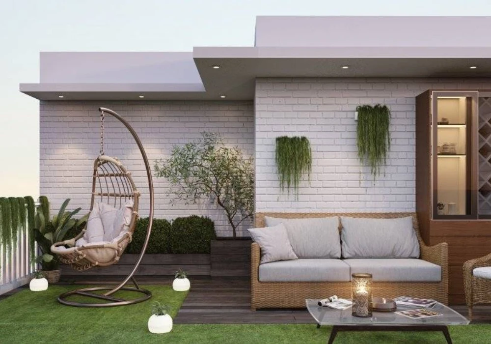 Terrace Garden Lighting Ideas for Evening Use