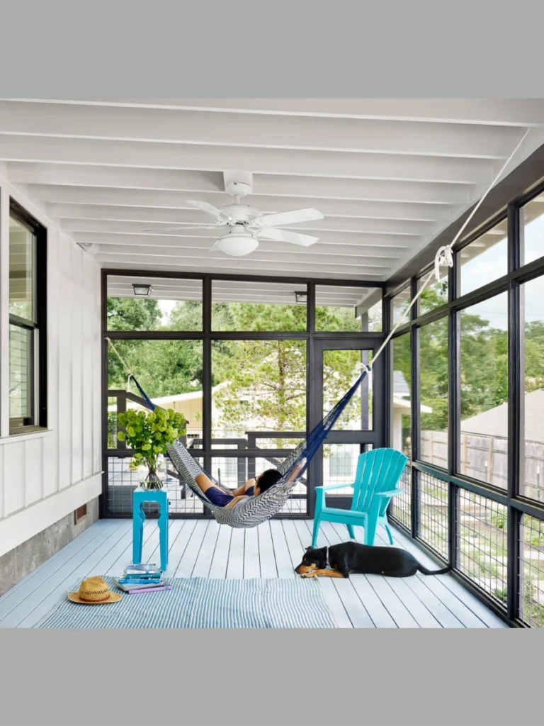 Tire Swings for Modern Porches