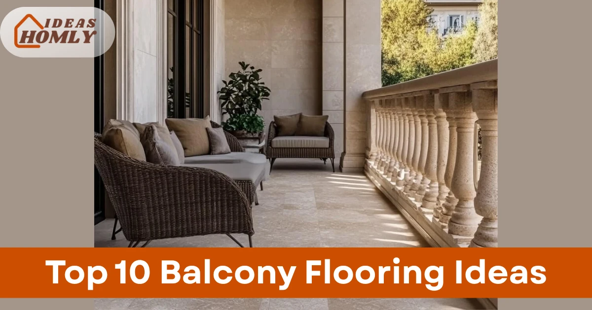 Balcony Flooring Ideas