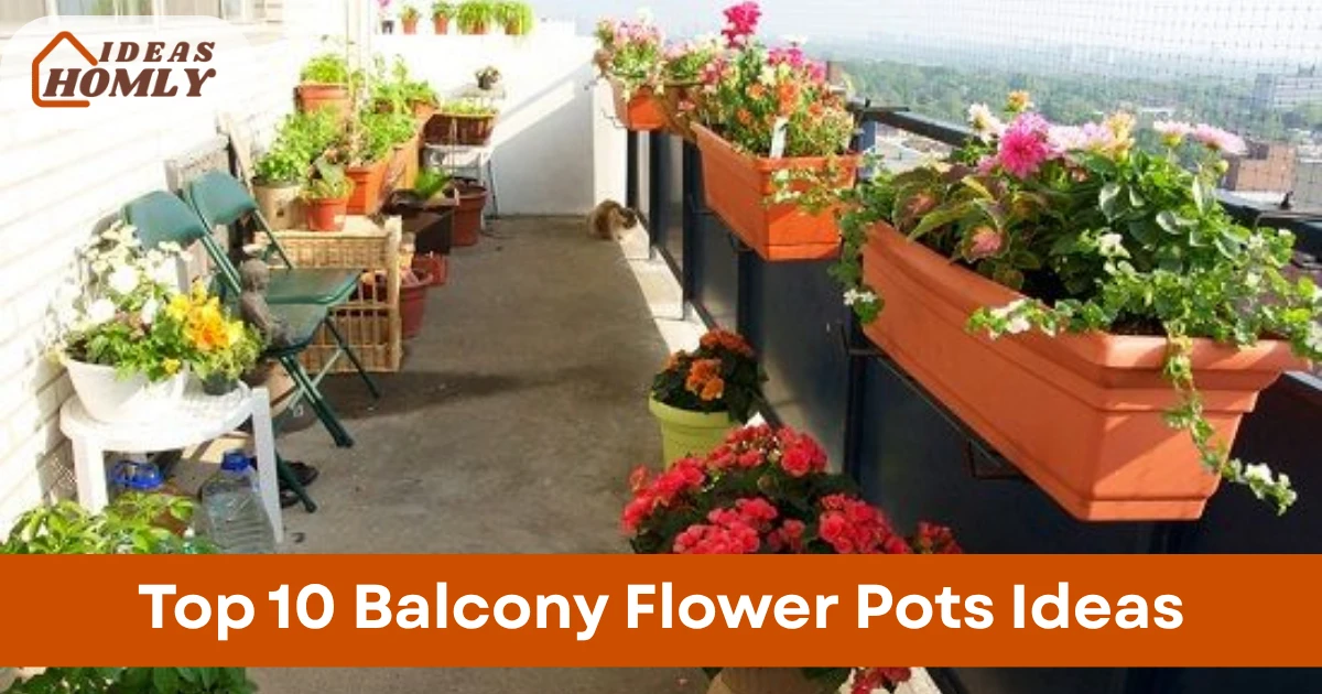 Balcony Flower Pots Ideas