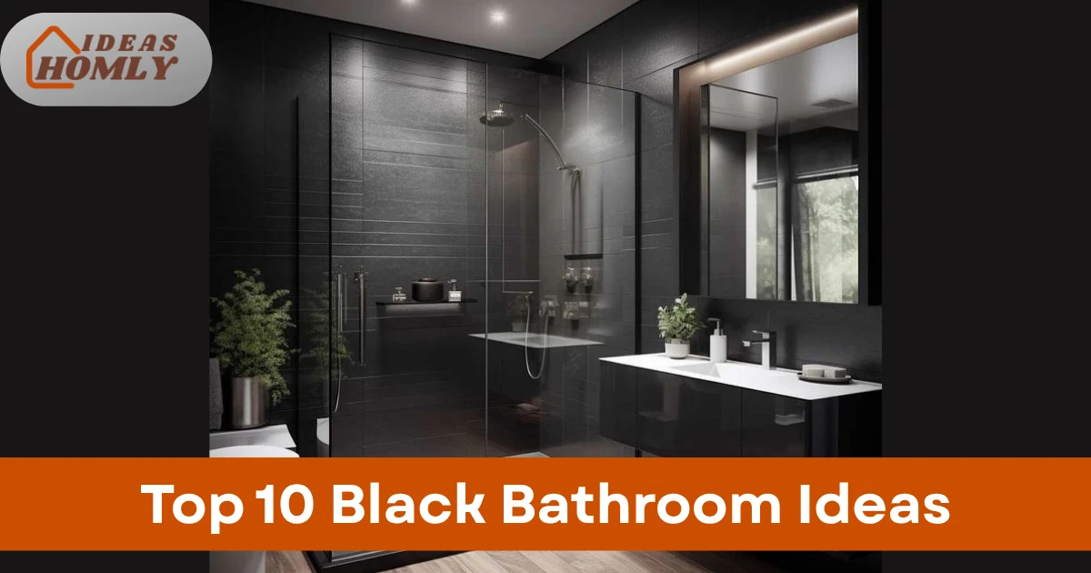 Black Bathroom Ideas