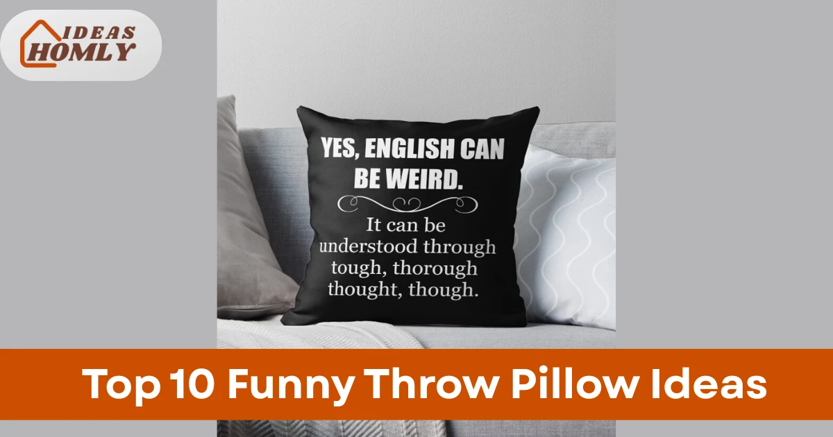 Funny Throw Pillow Ideas