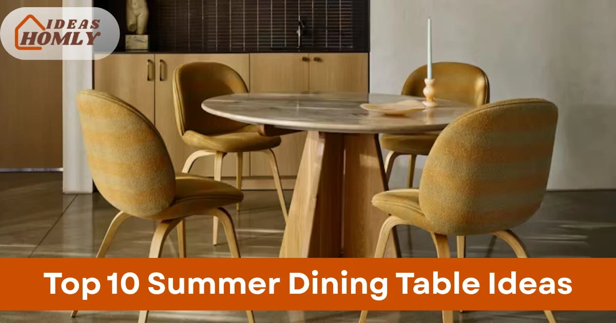 Summer Dining Table Ideas