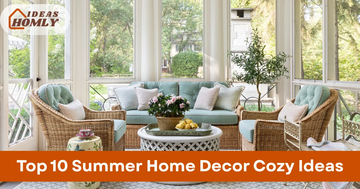 Summer Home Decor Cozy Ideas