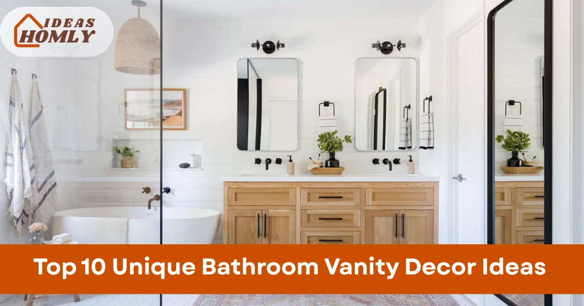 Unique Bathroom Vanity Decor Ideas