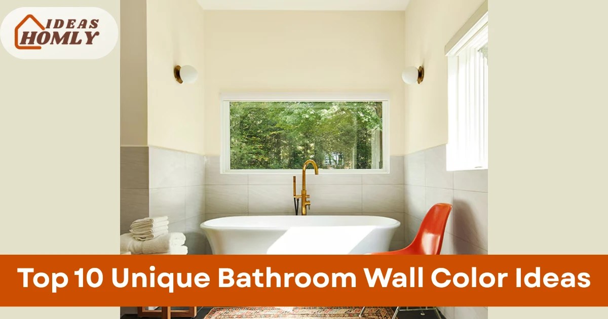 Unique Bathroom Wall Color Ideas