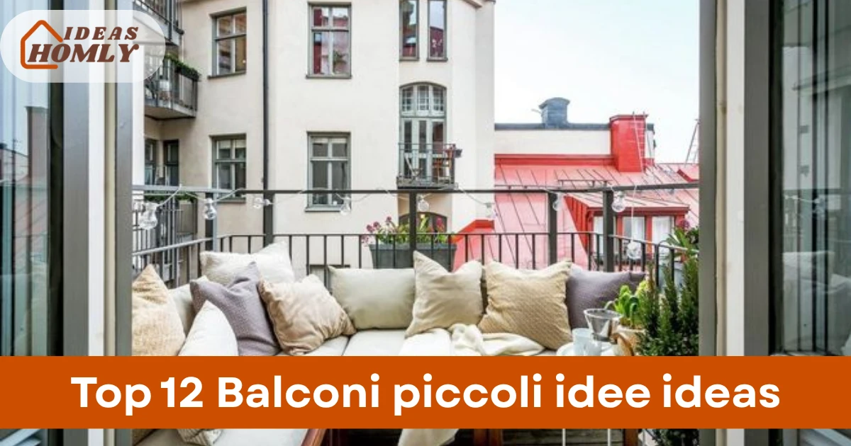 Balconi piccoli idee ideas