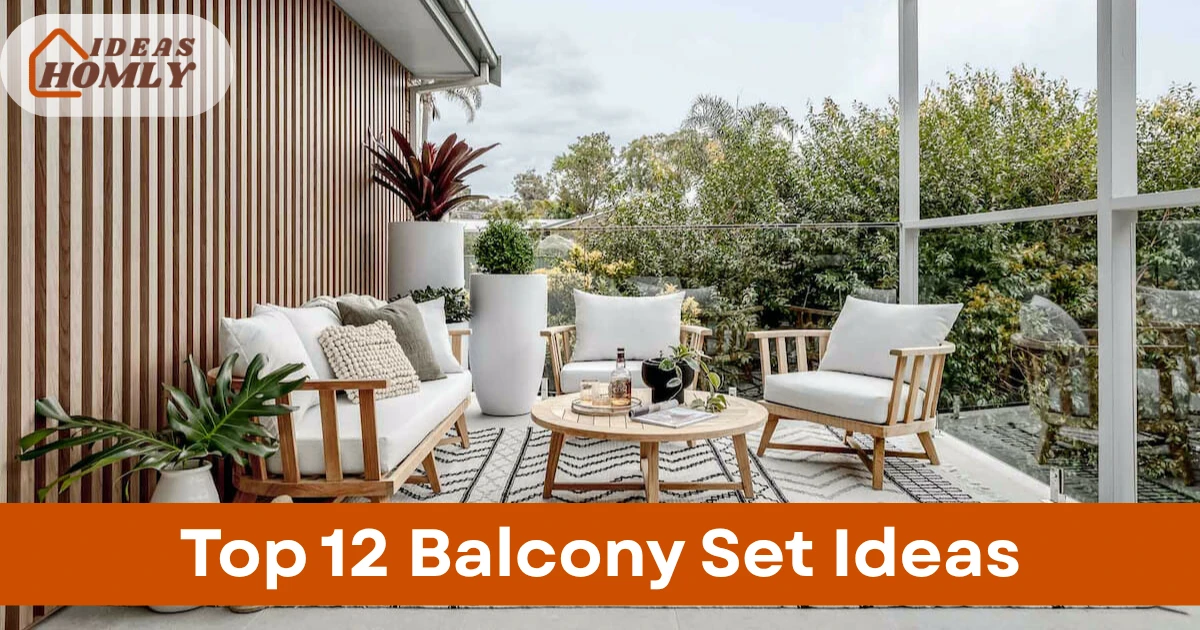 Balcony Set Ideas