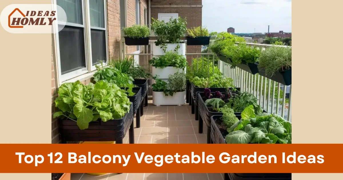Balcony Vegetable Garden Ideas