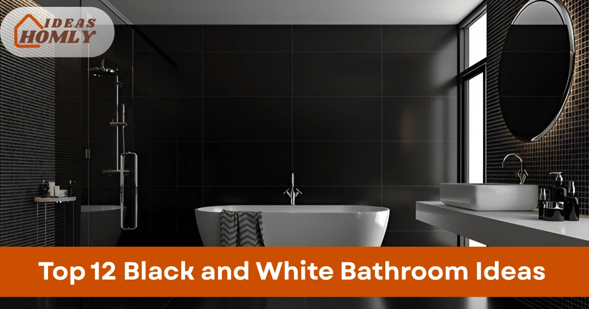 Black and White Bathroom Ideas