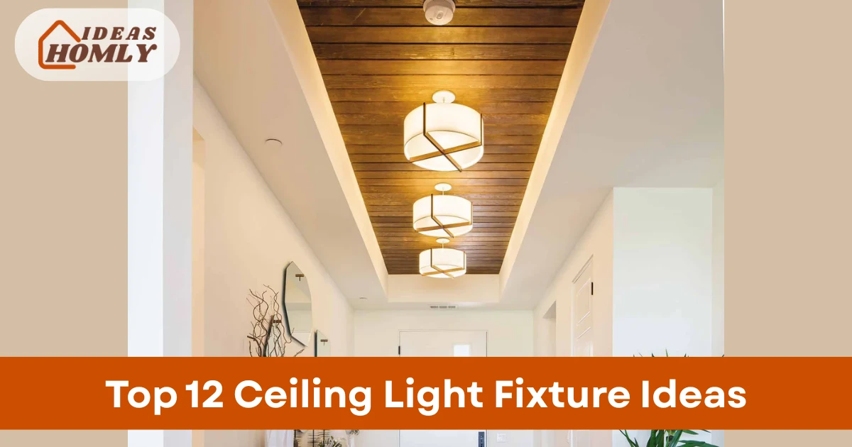 Ceiling Light Fixture Ideas