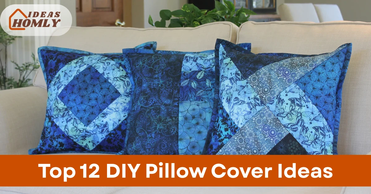 DIY Pillow Cover Ideas