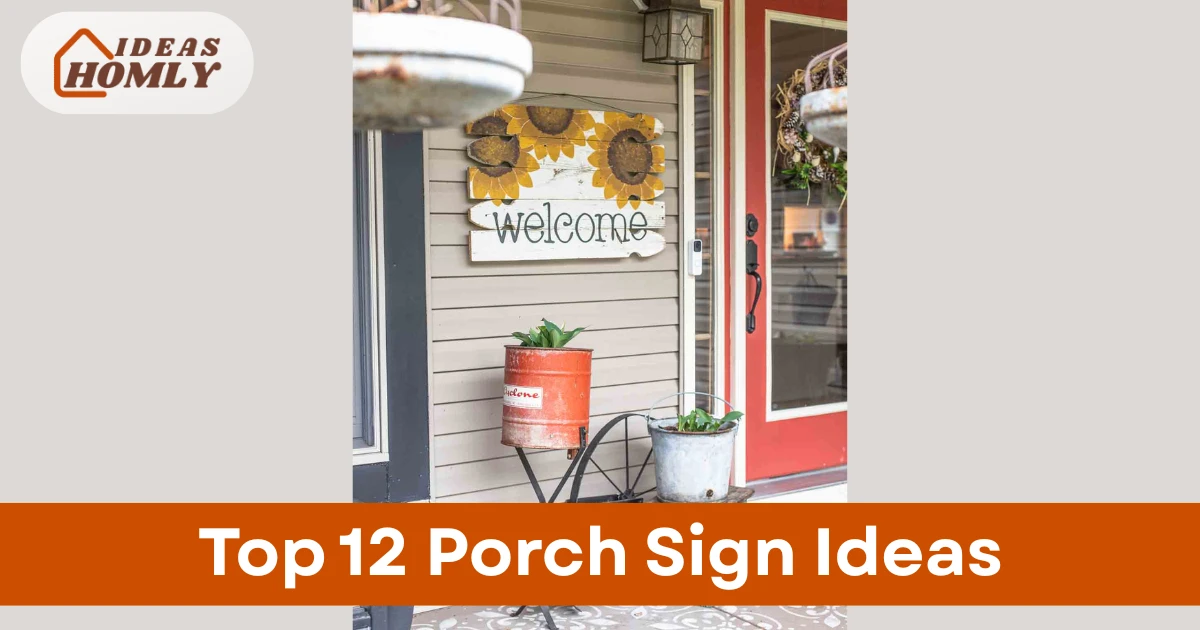 Porch Sign Ideas