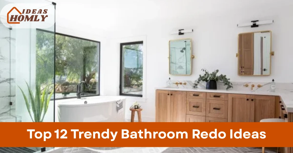 Trendy Bathroom Redo Ideas