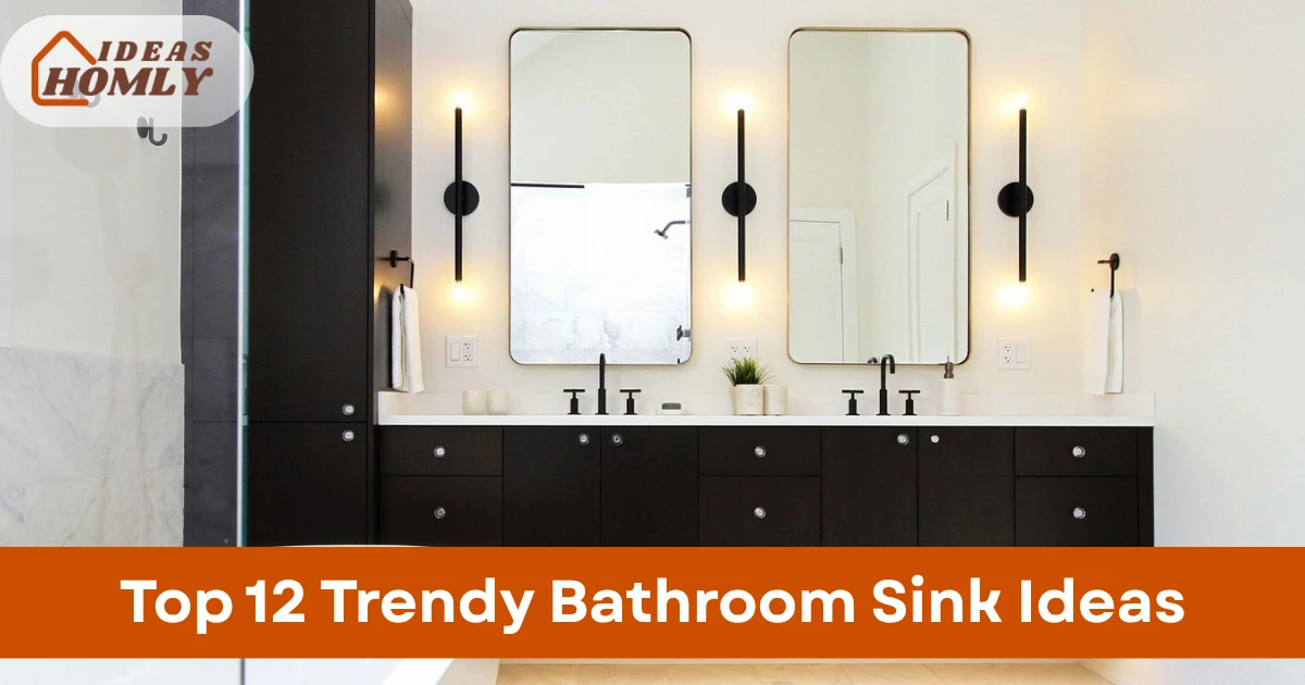 Trendy Bathroom Sink Ideas