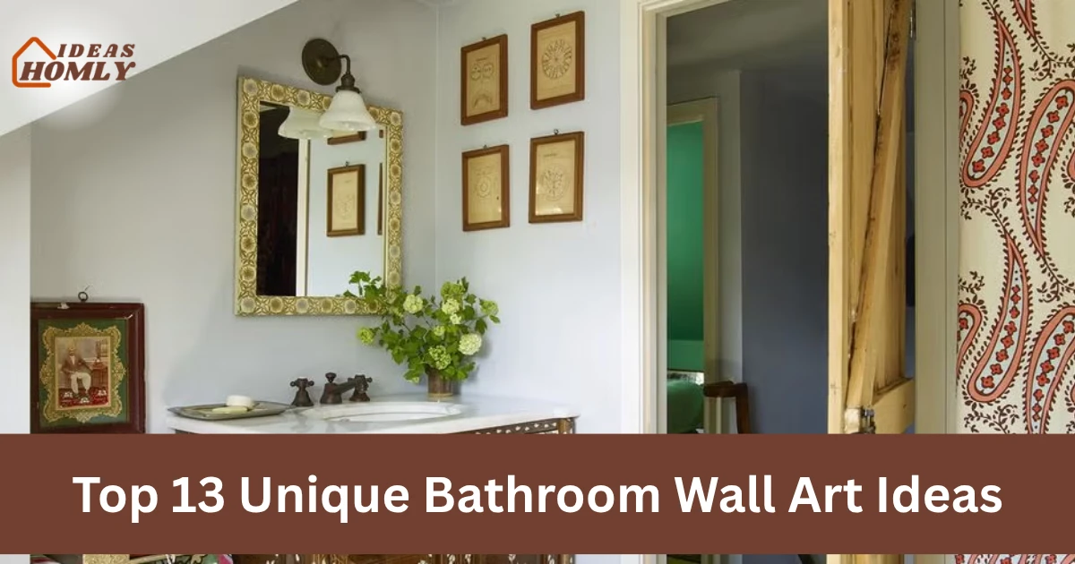 Unique Bathroom Wall Art Ideas