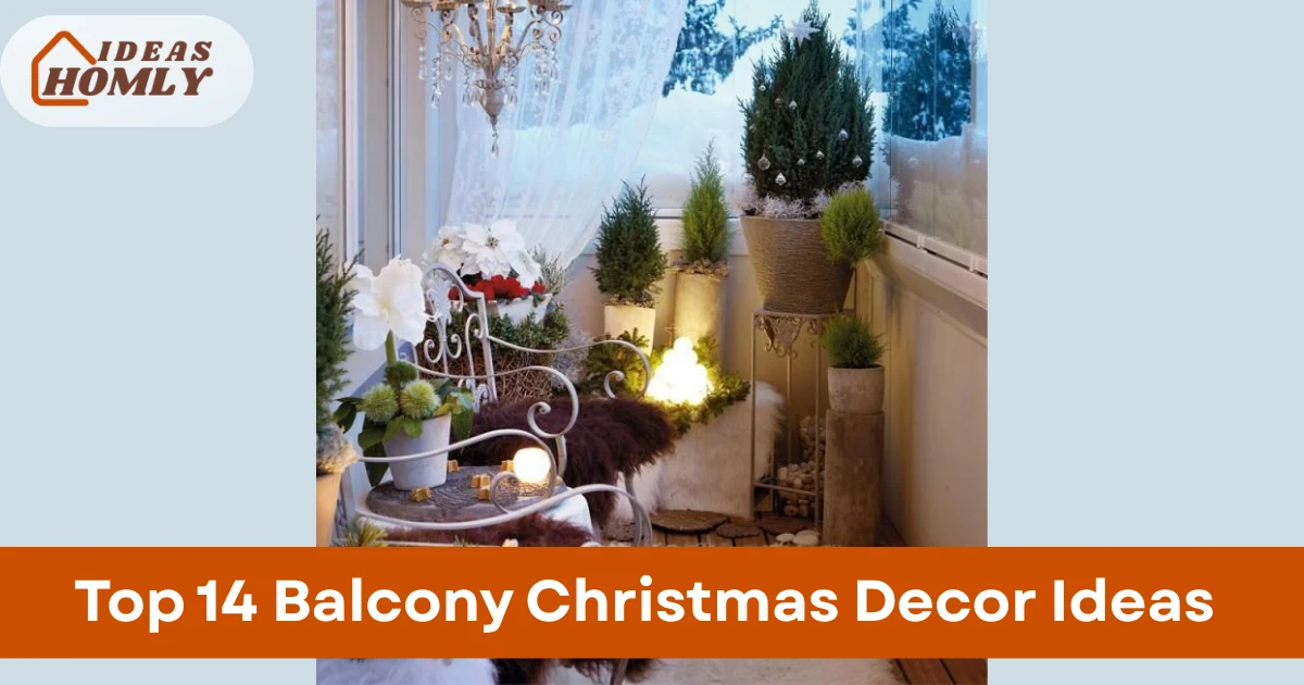 Balcony Christmas Decor Ideas