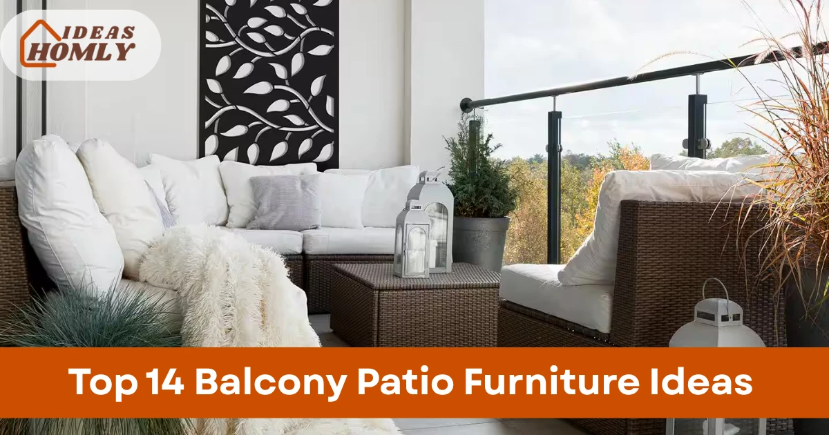 Balcony Patio Furniture Ideas