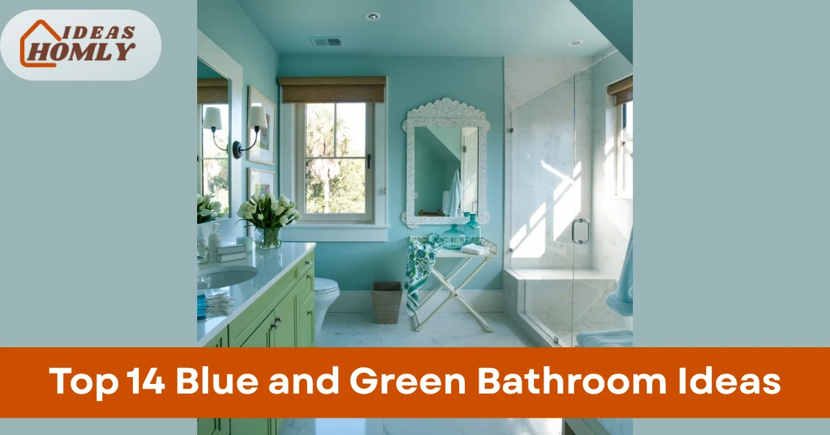 Blue and Green Bathroom Ideas