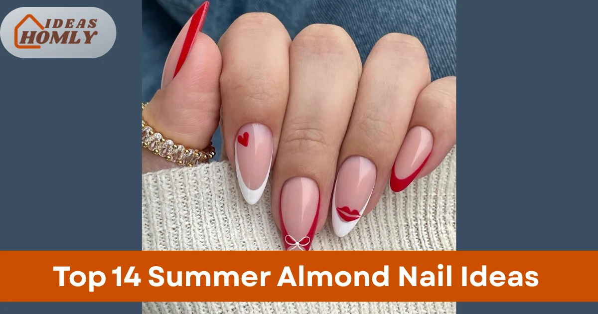Summer Almond Nail Ideas