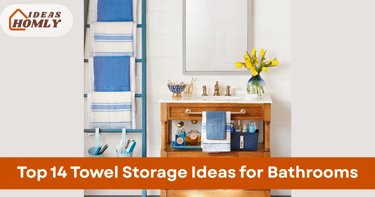 Towel Storage Ideas for Bathrooms
