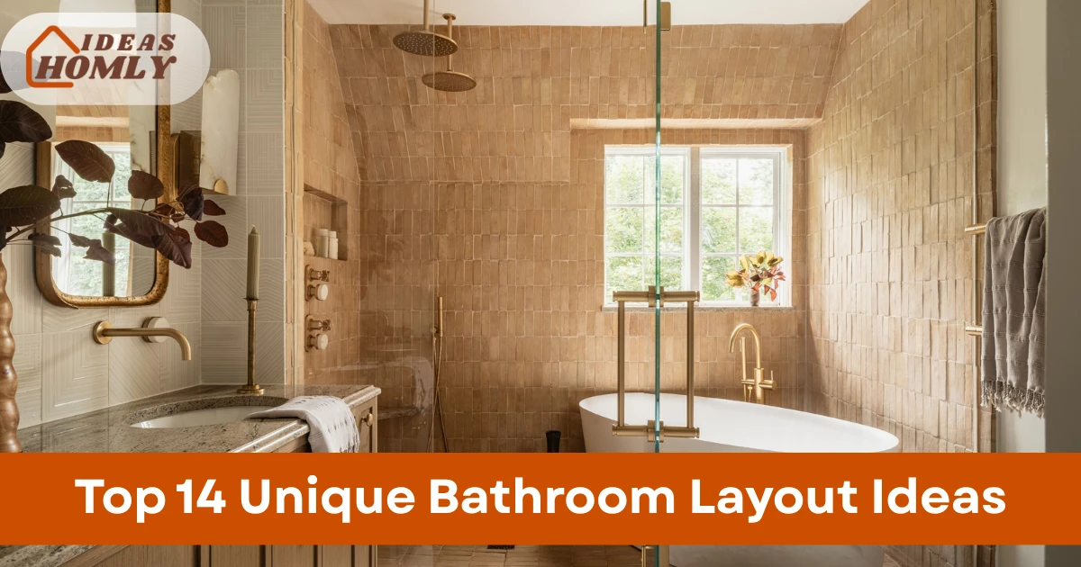 Unique Bathroom Layout Ideas