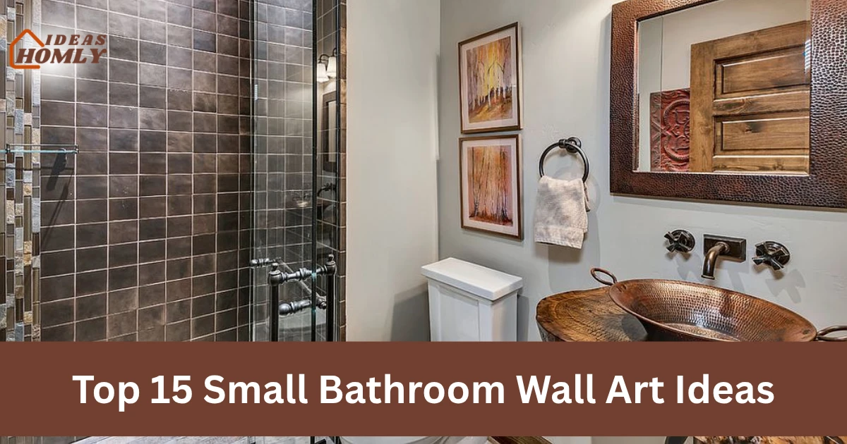 small bathroom wall art ideas
