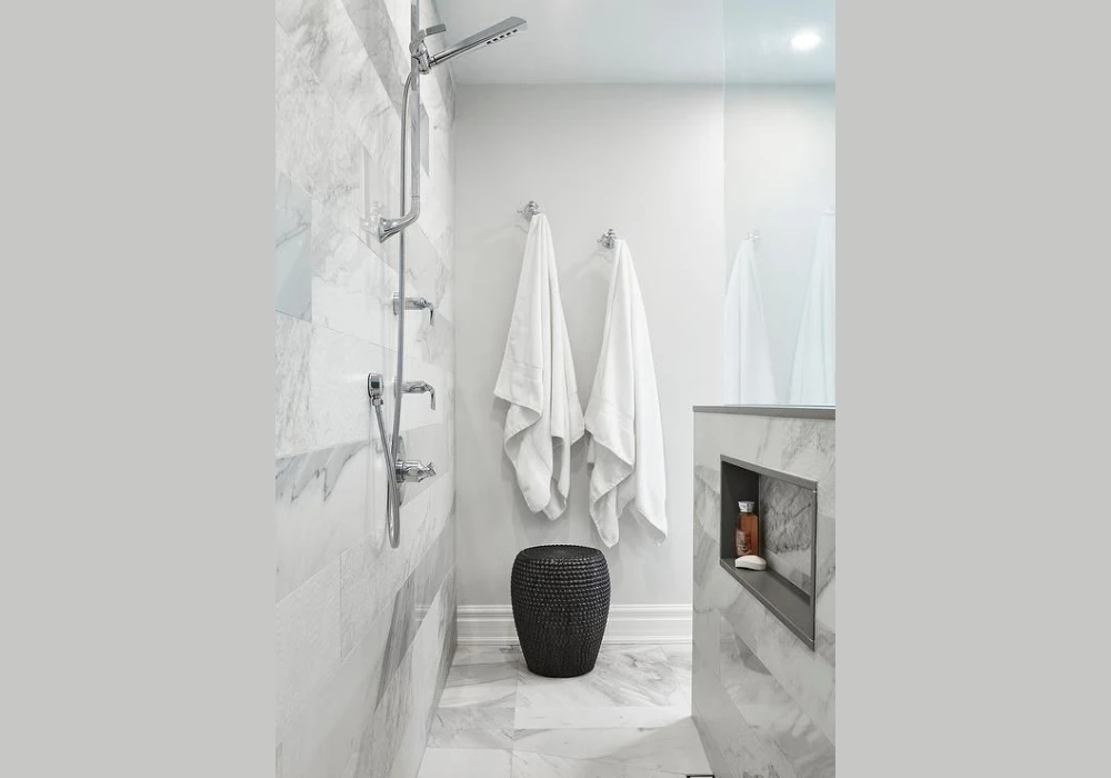 Towel Hooks Inside Shower Area