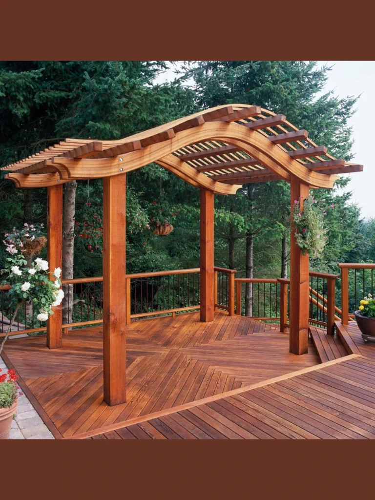 Traditional Arched Top Garden Style