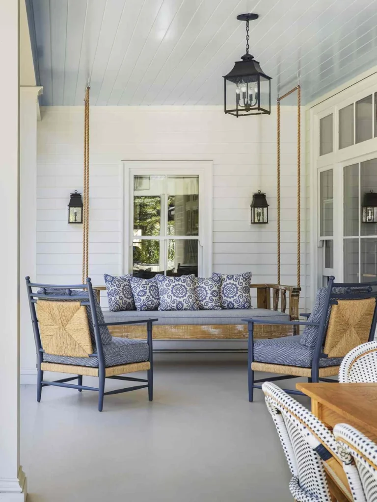 Traditional Haint Blue Porch Styles