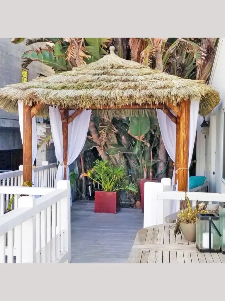 Tropical Palapa or Thatched Roof Hut