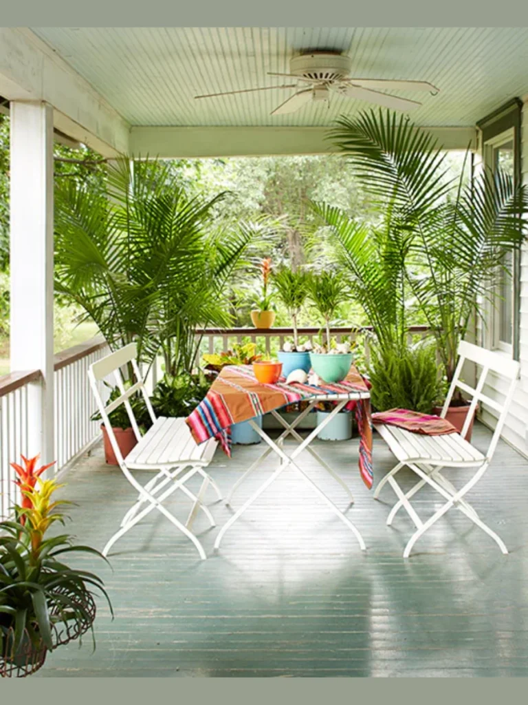 Tropical Palm Accents