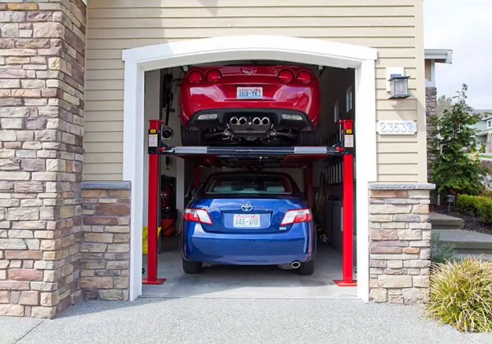 Two-Post Car Lift for Home Garages
