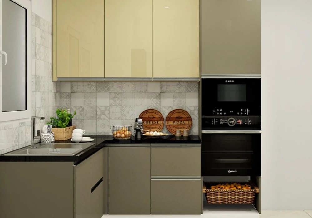 Two-Tone Cabinet Kitchen