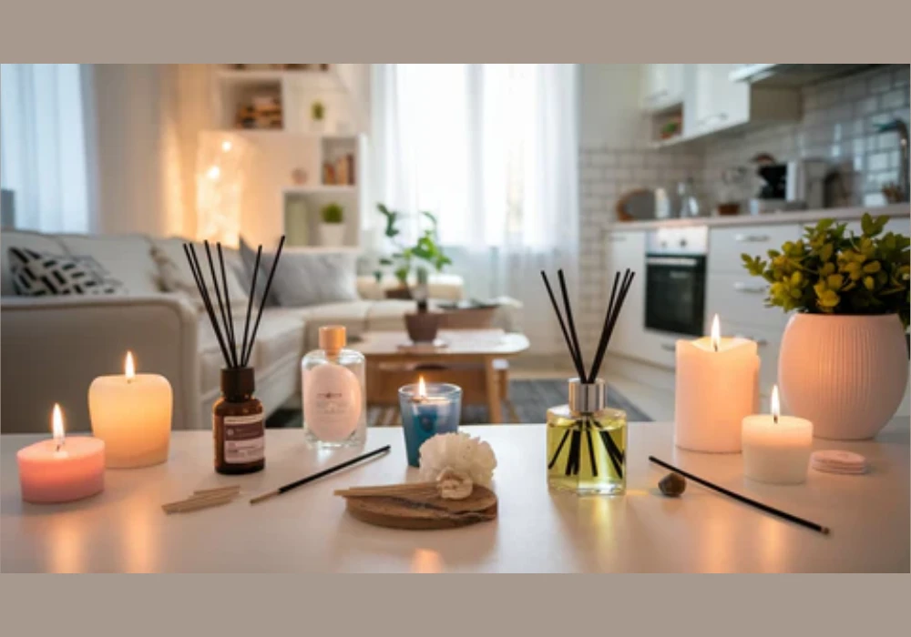 Use Light Scented Candles or Diffusers