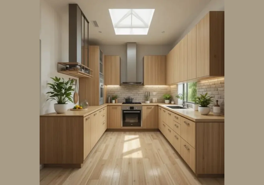 Use Natural Materials Like Wood and Bamboo