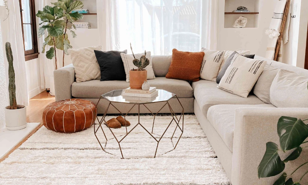 Use a Rug to Define the Living Area