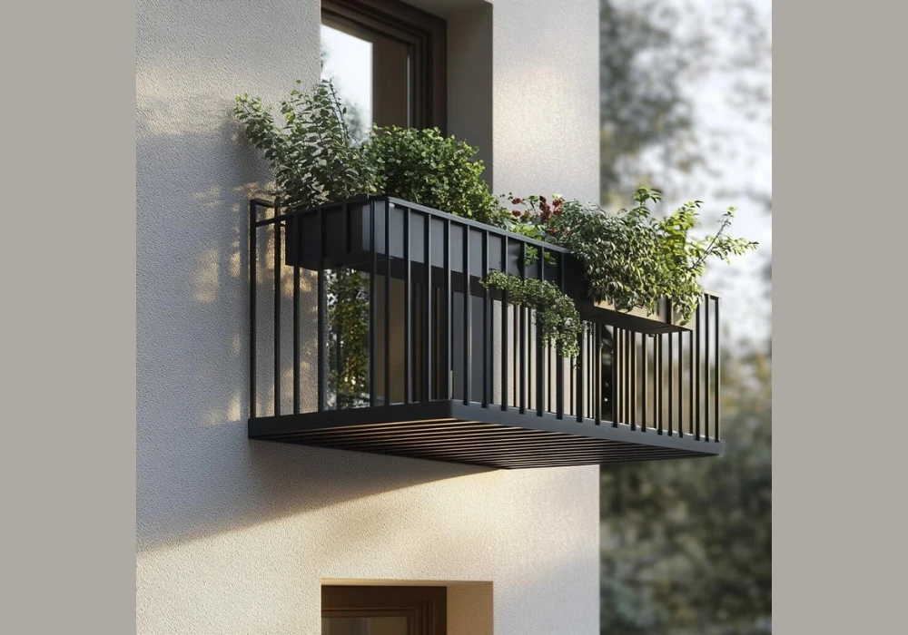 Vertical Bar Balcony Railing Ideas for Simple Safety Design