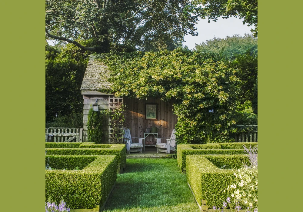 Vertical Garden Trellis Over Door Ideas for Green Wall Effect