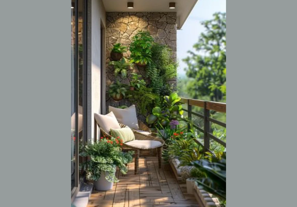 Vertical Garden for Small Balcony Spaces
