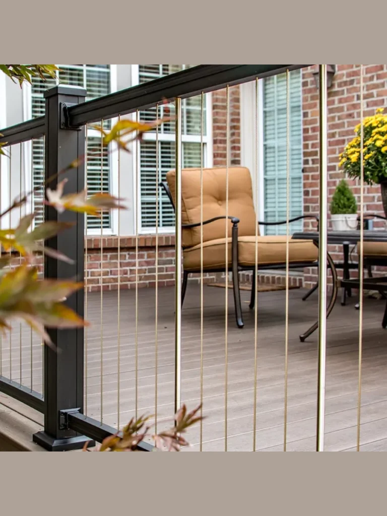 Vertical Stainless Steel Cable Railing