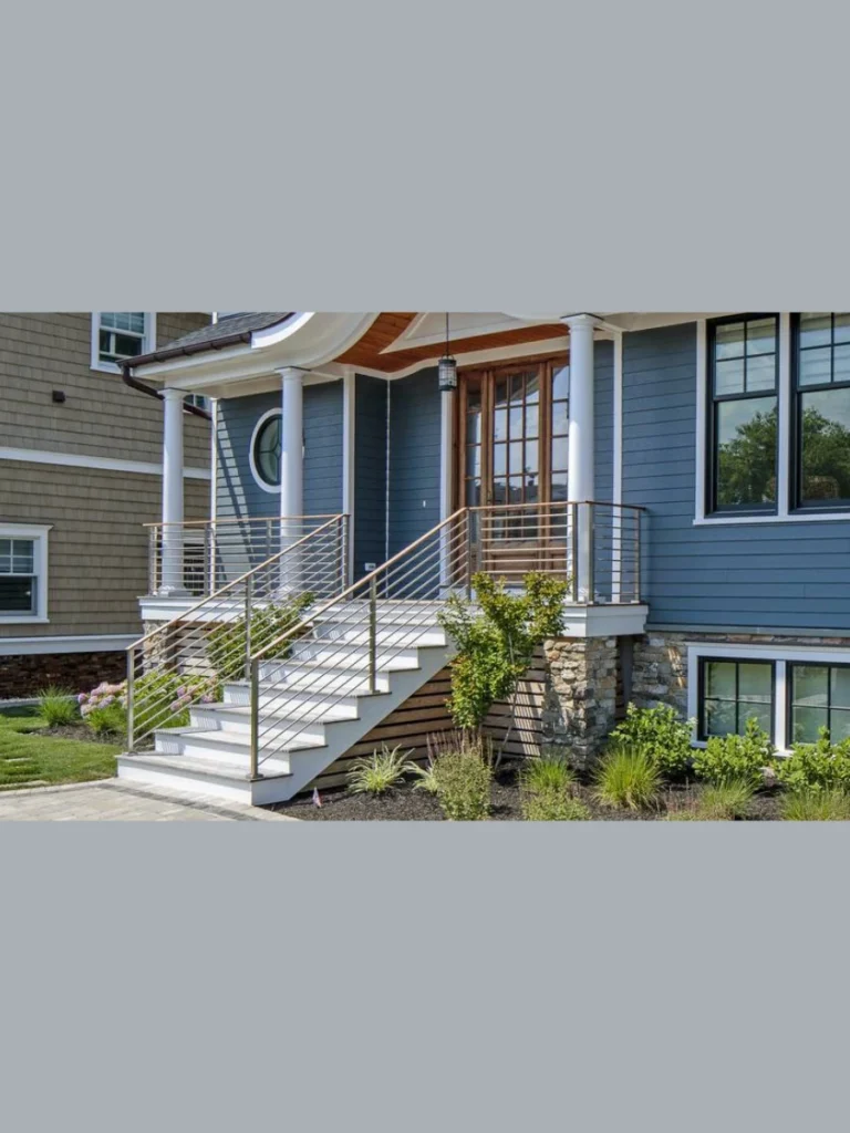 Vertical Stainless Steel Rod Railings