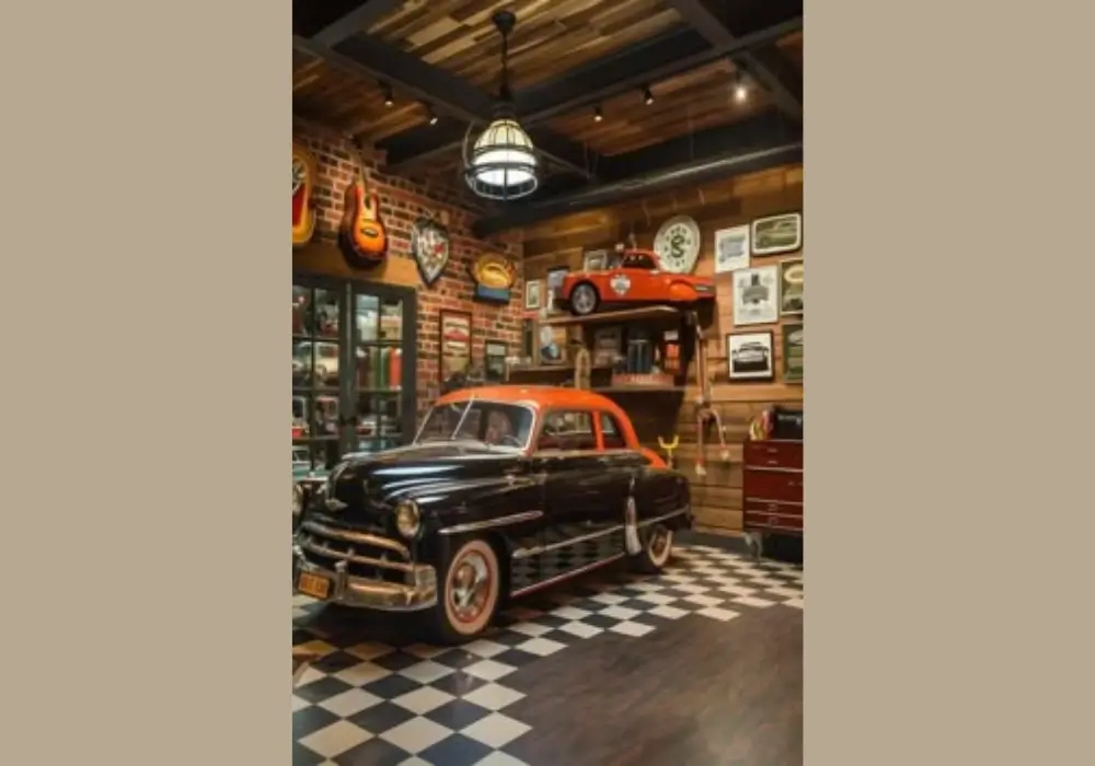 Vintage Garage Decor