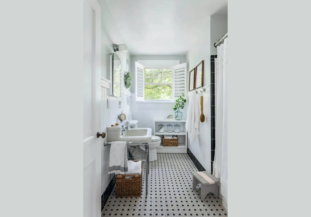 Vintage-Inspired Bathrooms