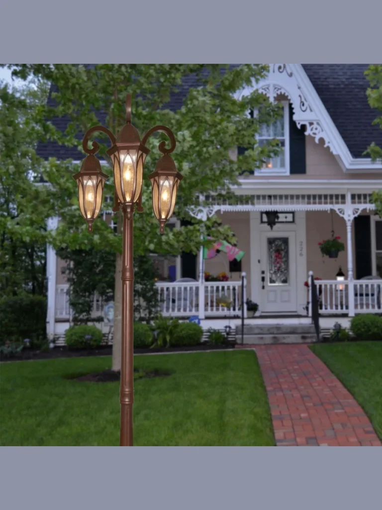 Vintage Post Lights for Curb Appeal