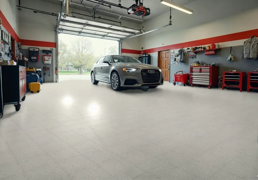 Vinyl Garage Flooring