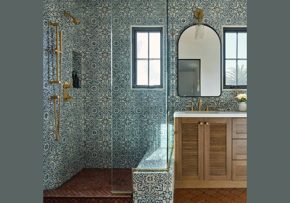 Walk-In Glass Shower Design