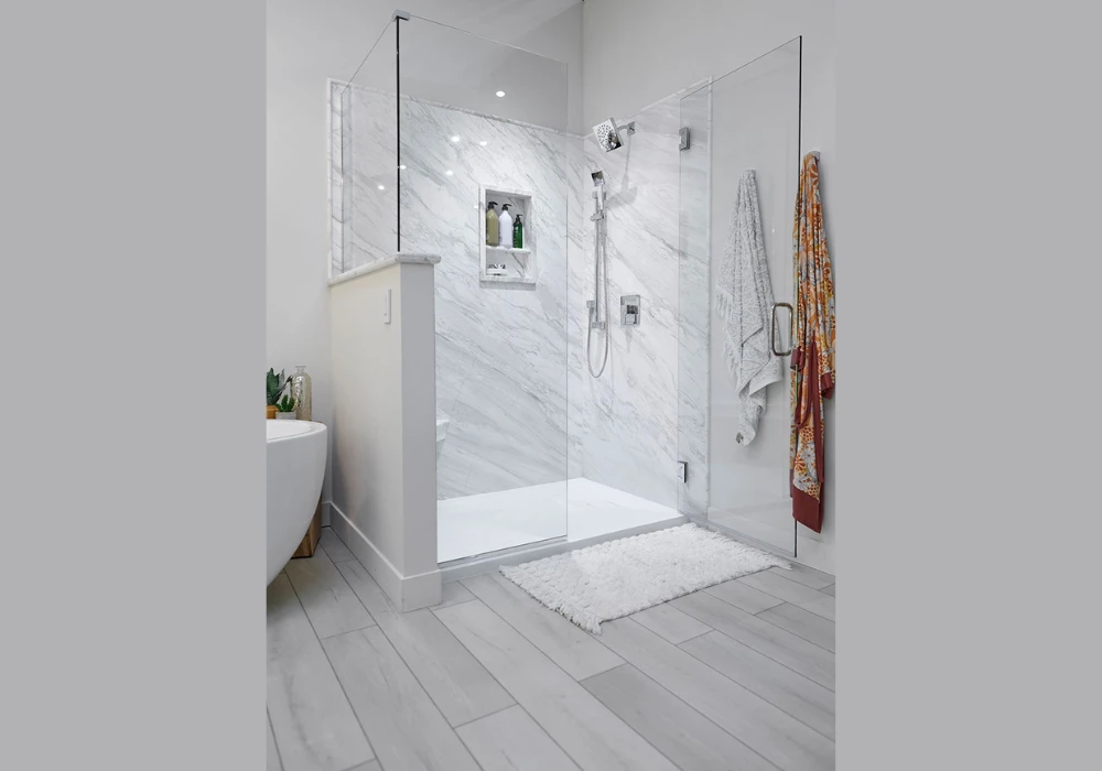 Walk-In Shower Bathroom Design